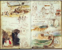 Sketchbook of Delacroix